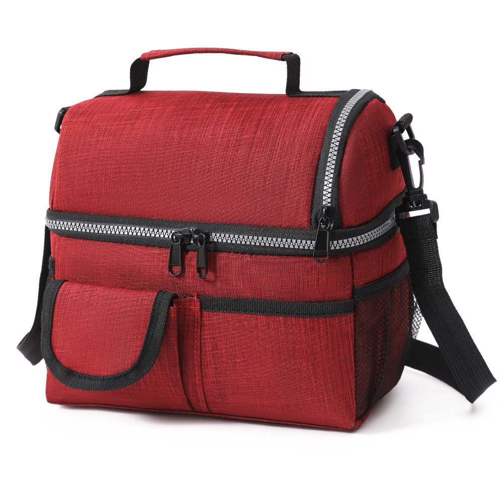 שקית אוכל מבודדת דו-שכבתית - שמירה על טריות כל היום