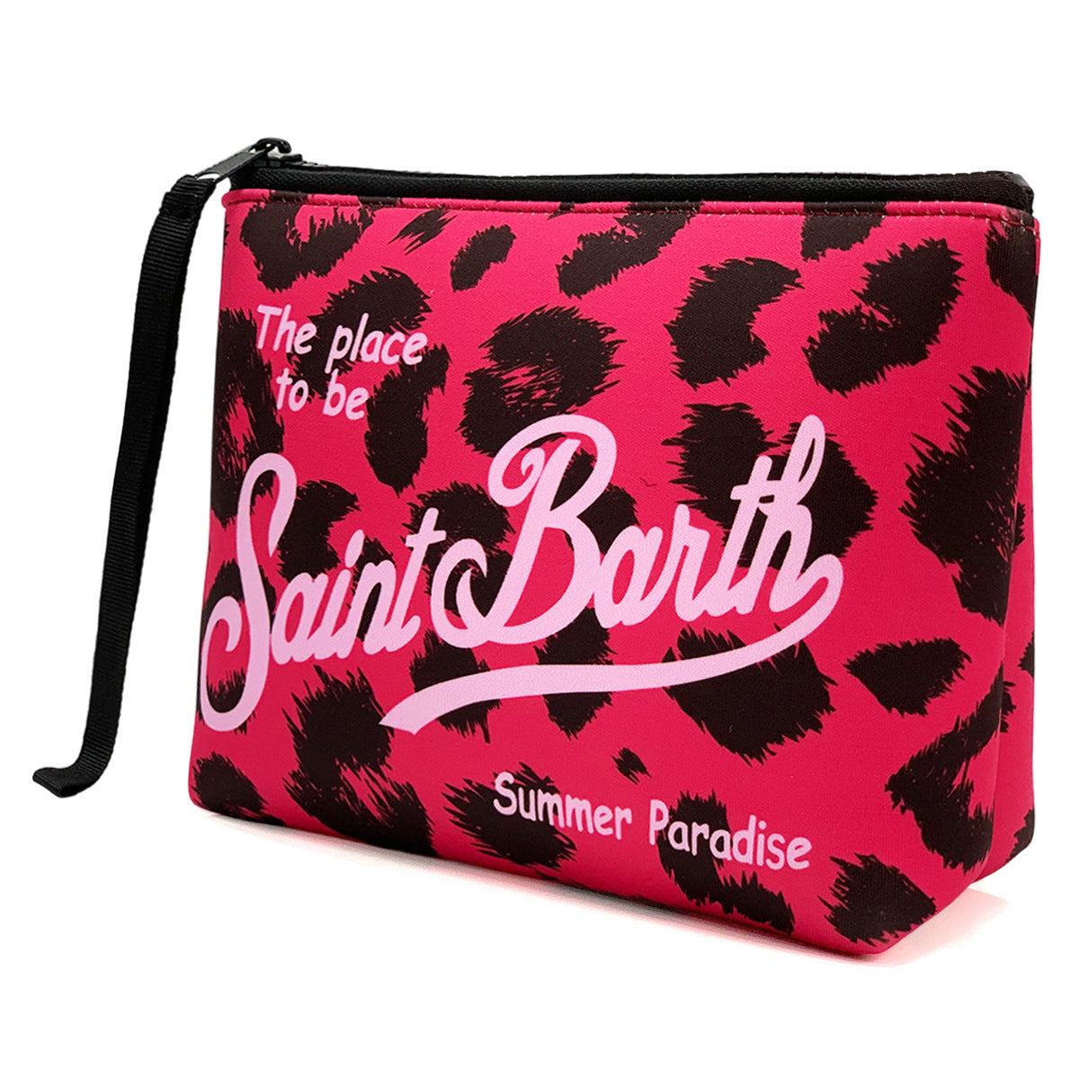 תיק רחצה מרובע עם פסים