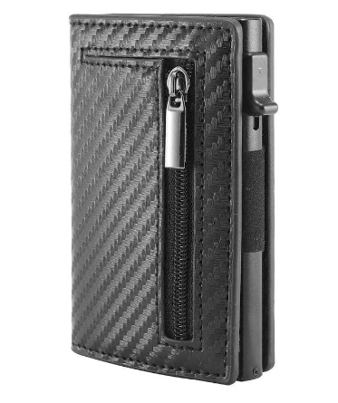 ארנק אוטומטי לגברים עם כרטיס פופ-אפ 