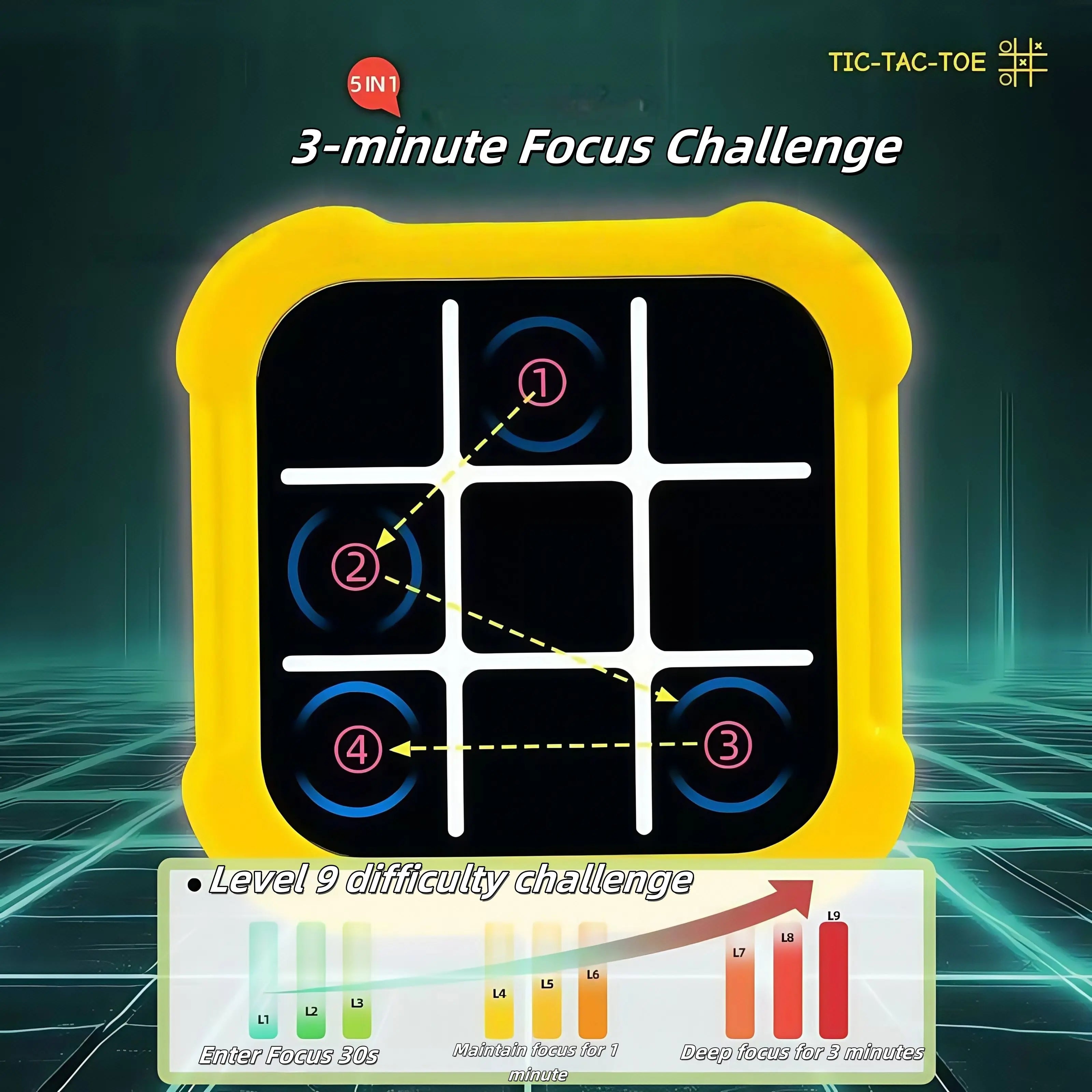 Children's electronic cross chess