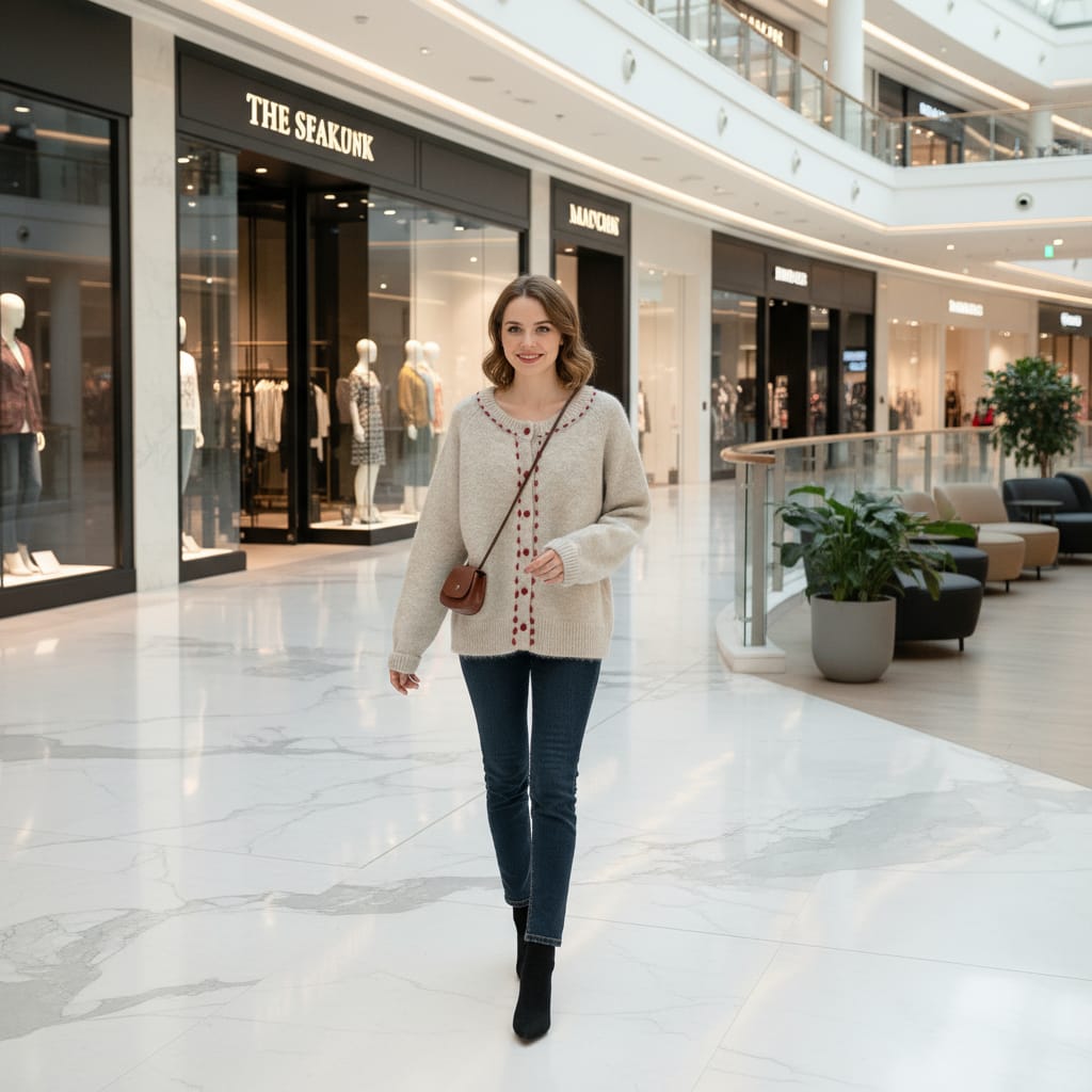 קרדיגן אליס - סריג וינטג' צרפתי