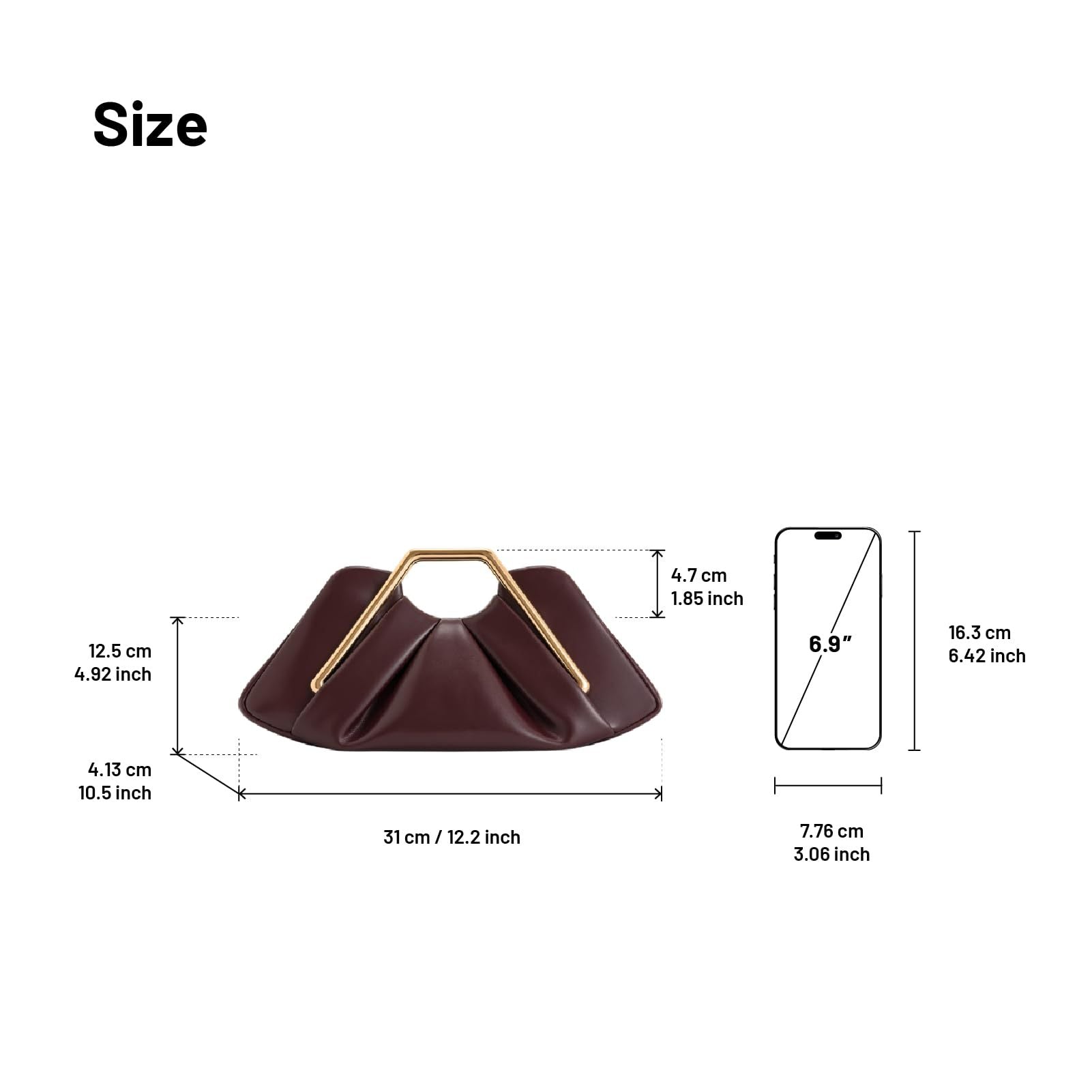 תיק כתף קפלים בענן