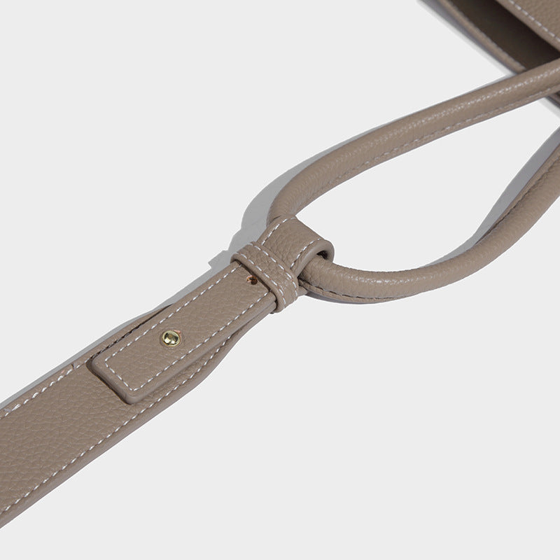 תיק בד דו-גוני - תיק כתף גדול