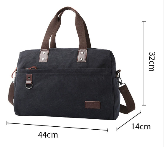 תיק נסיעות בד בריטי 