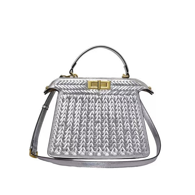 תיק צד מרובע Elite Double-Lock - קומפקטי יוקרתי