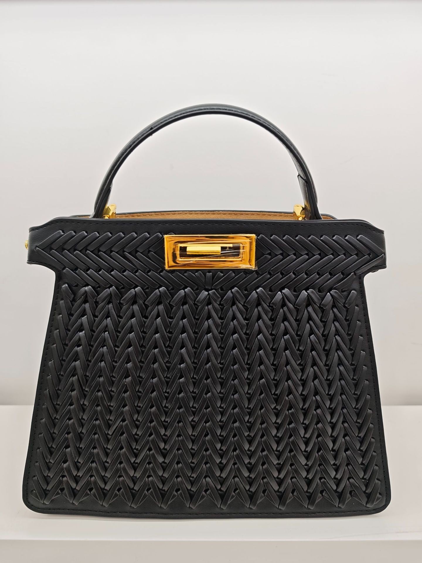 תיק צד מרובע Elite Double-Lock - קומפקטי יוקרתי