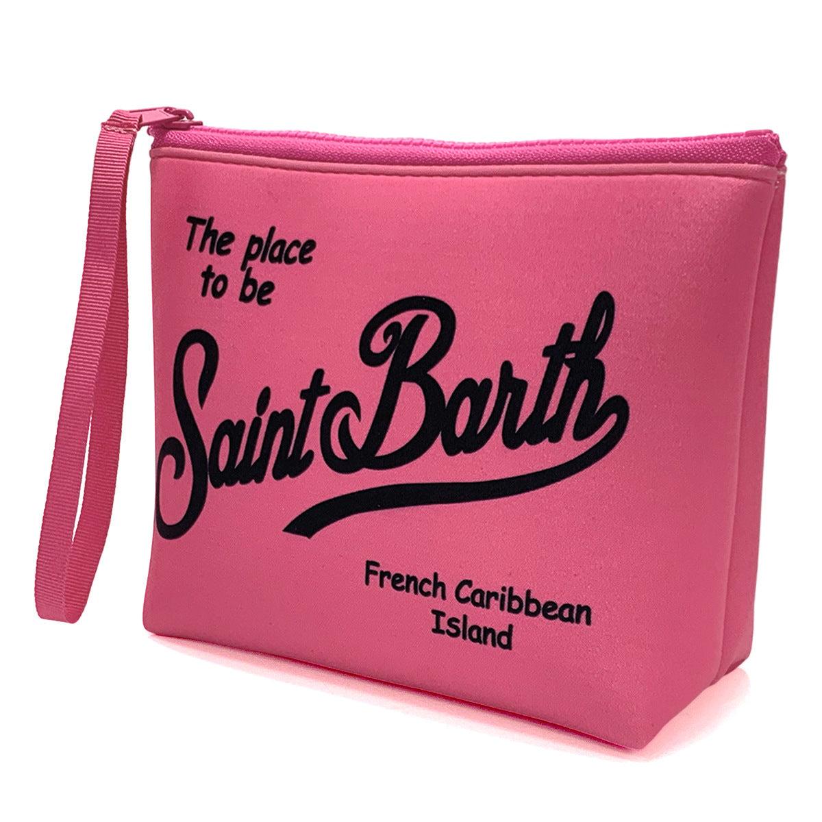 תיק רחצה מרובע עם פסים 